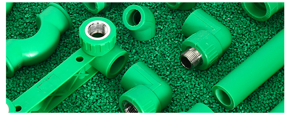 a Whole Set of Plumbing Material PPR Pipe Valve and Fitting in Plastic Pipe System