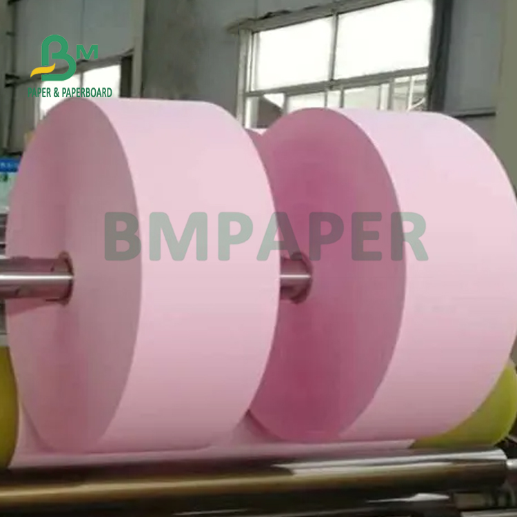  50gsm Blank NCR Carbonless Paper For Receipt Bill Printing Clear Copy Image