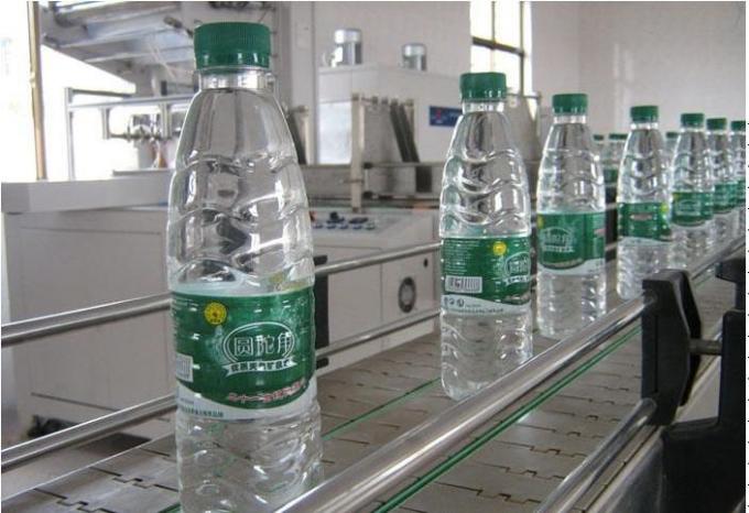 Customized Bottled Beverage Automated Conveyor System For Bottled Water Transportation