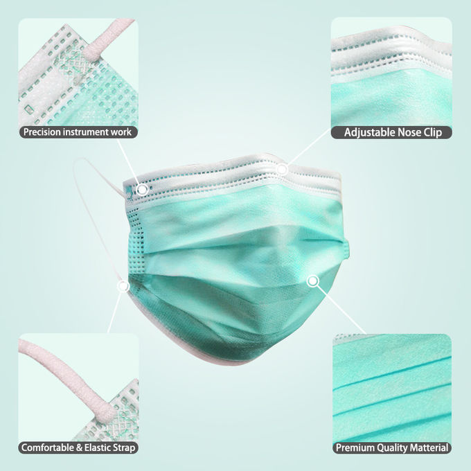 Small Children'S Disposable Face Masks With High Filtration Capacity