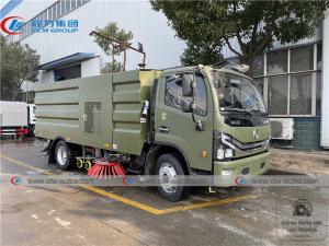 China Dongfeng 9cbm water tank 5cbm dust tank Road Cleaning and Sweeper Truck on sale 