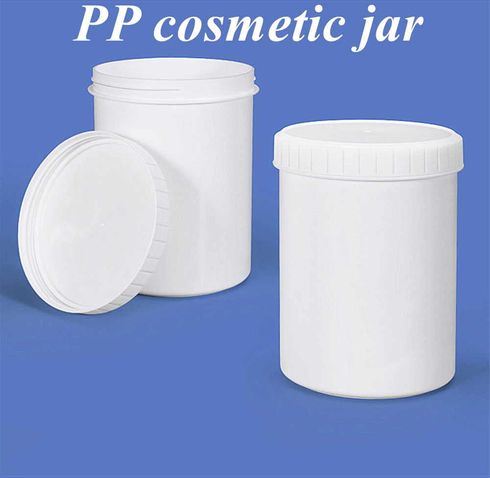 Wide Mouth 150ml 250ml 500ml 1000ml PP Plastic Jar Cosmetic Packaging Hair Wax Body Scrub Container for Personal Skincare