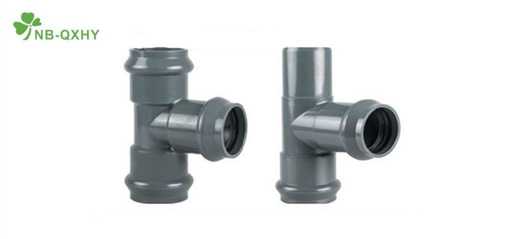 Water CPVC Tee Pipe Fitting with Socket with Pn10/Pn16