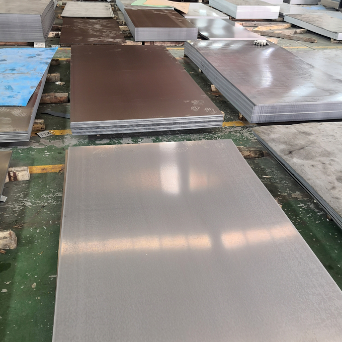 SUS 200 series 201 Stainless Steel Plate Sheets Hot / Cold Rolled For Constrution 2