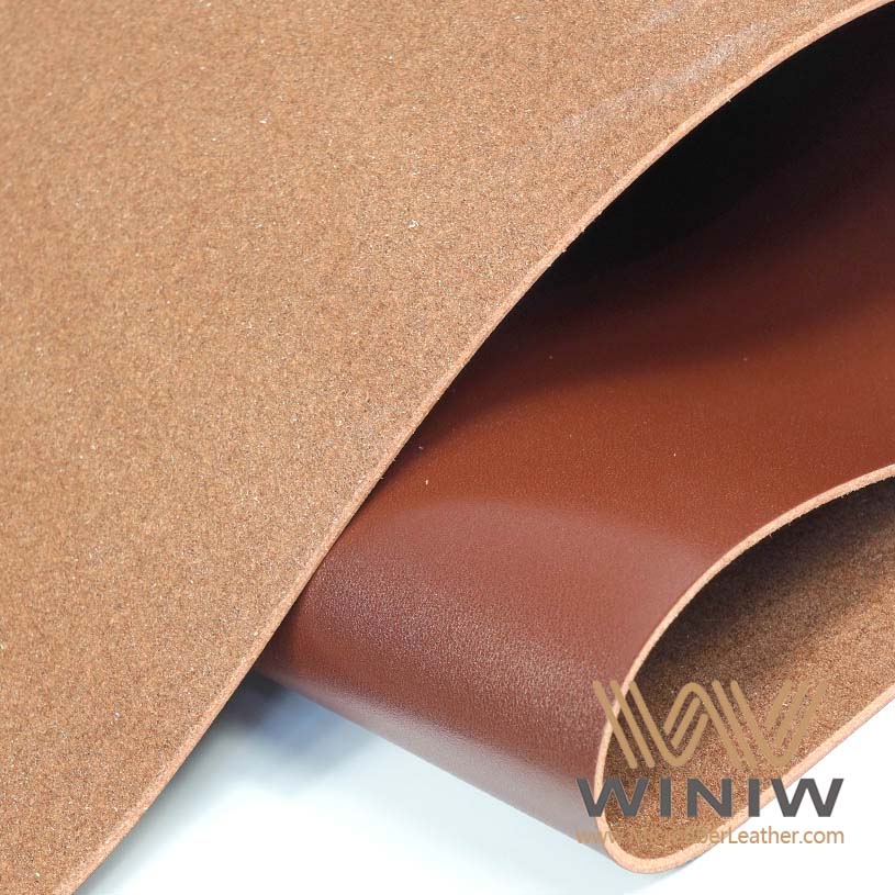 Superior Abrasion Resistant Microfiber PU Synthetic Leather For Belts