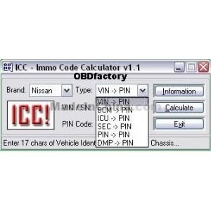 immobilizer pin code calculator free download