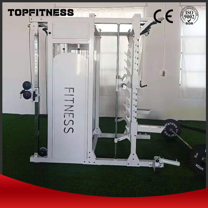 Fitness Gym Machine Strength Training Equipment Cable Cross Machine Dual Adjustable Pulley