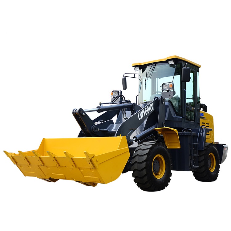 XCMG Official LW160KV 1.6 ton mini small micro front articulated wheel loader price for sale