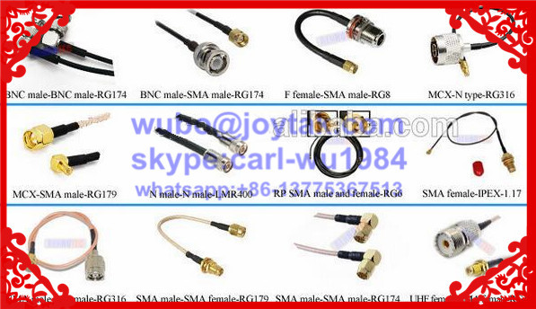 RF cable assembly SMA pigtail