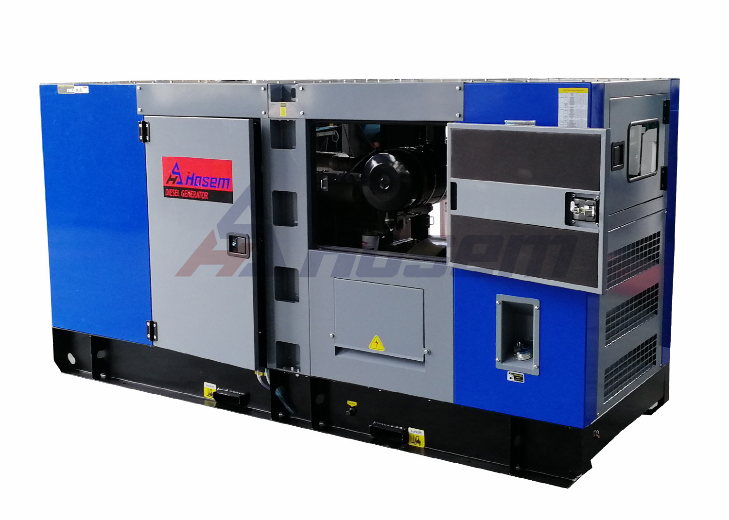 100kVA Ricardo Generator Set with Soundproof Canopy For Outdoor Use