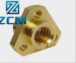 Tolerance ±0.01mm Customized CNC Turning Automation Machinery Fitting Brass Products