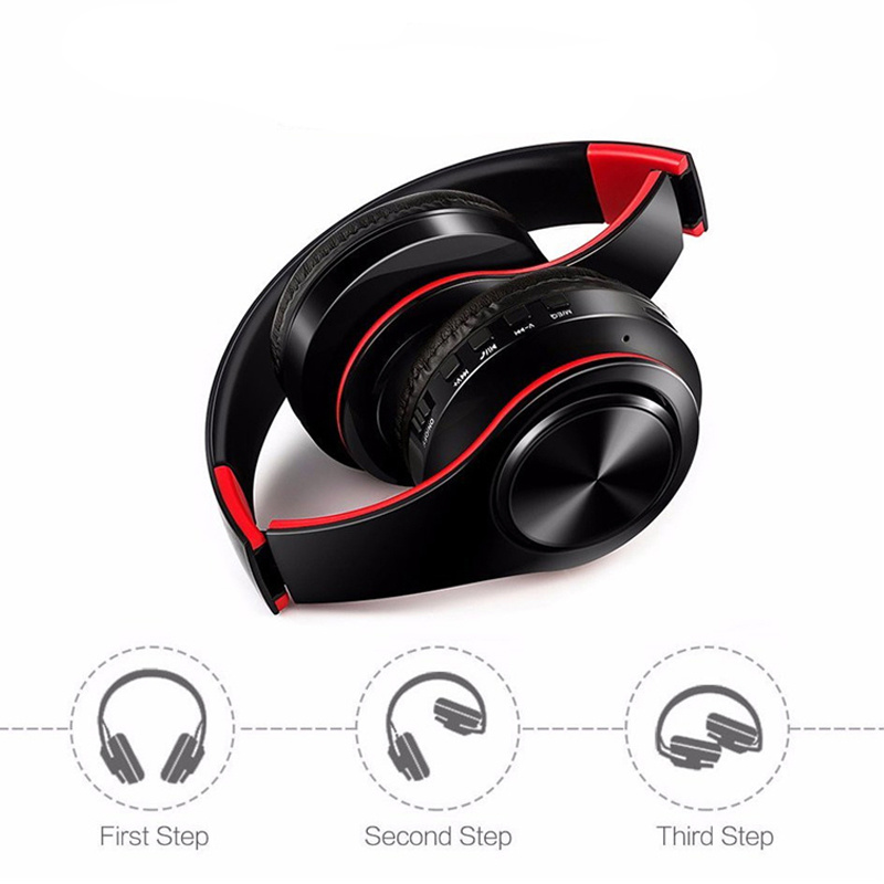 B7 Headsets Wireless Headphones Bluetooth Headphone Gaming Headset Stereo Foldable with Mic Sport Noise-Cancellation for PC
