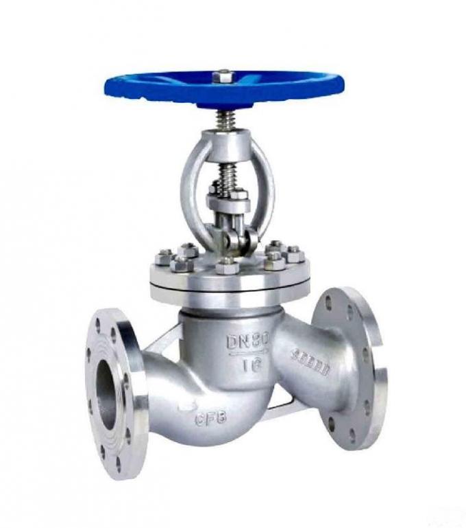 SS316 Flanged Globe Valve With Flange End 150 Class , Material Class 316 2