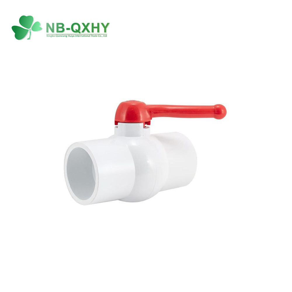 OEM Plastic 1/2&quot; to 4&quot; High Thickness China Manufacturer PVC Ball Valve