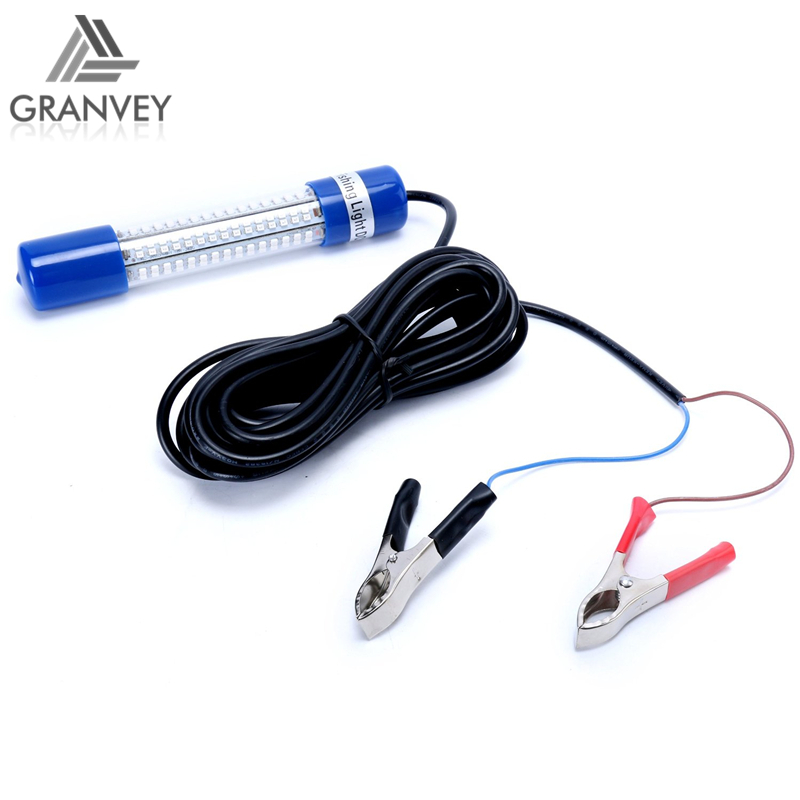 led underwater boat light 12v waterproof deep drop led fishing light lure for fish attracting