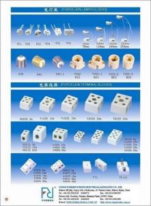China Porcelain Terminal Block on sale 