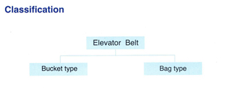 Elevator conveyor belt