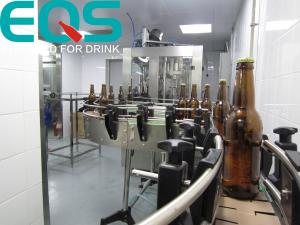 China Small Beer Bottle Filler Beer Bottling Equipment For Glass , PET Bottle Type wholesale