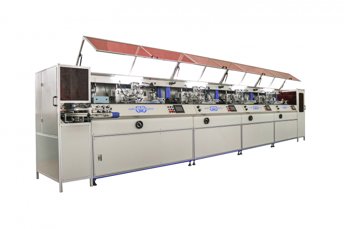 Servo Driven Bottle Screen Printing Machine 360 Degree For Daily Chemical Containers 1