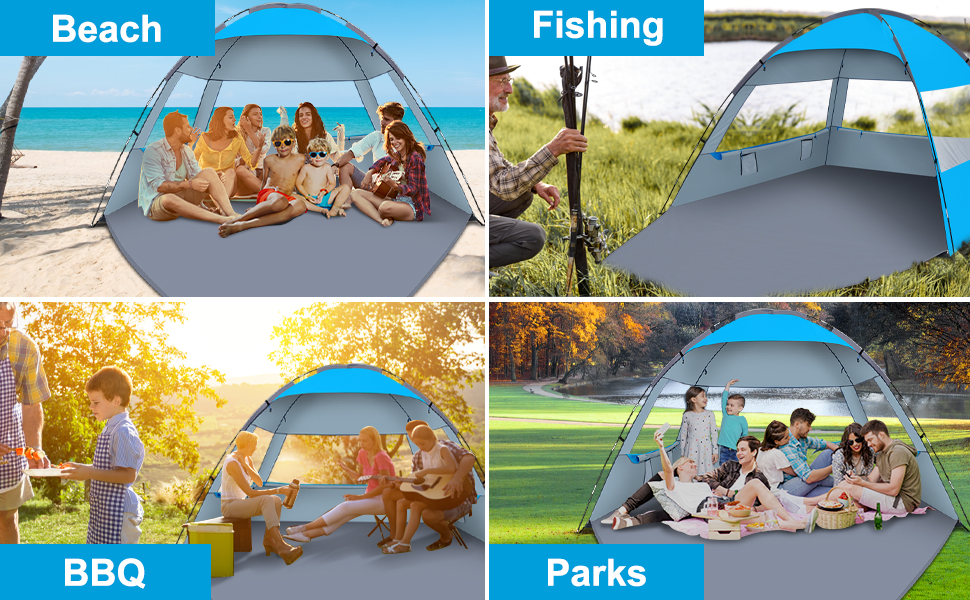 Gorich Beach Tent for 8 People