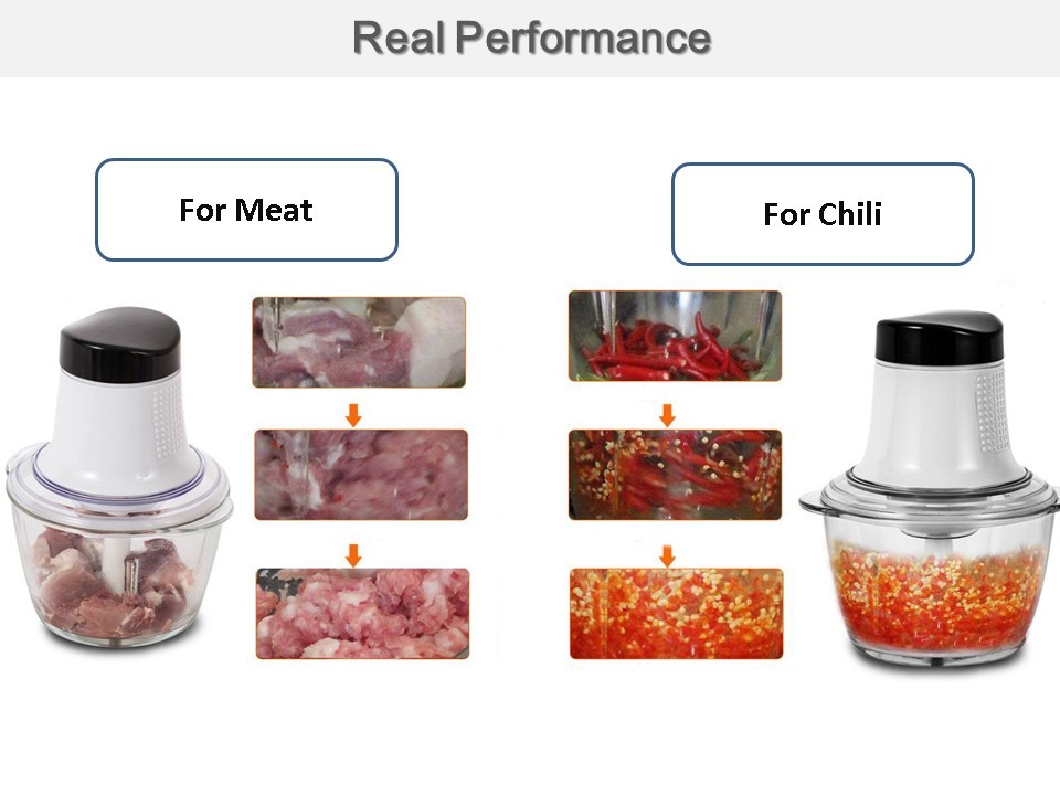 MC701 Glass Chopping Bawl Food Chopper Meat Mincer