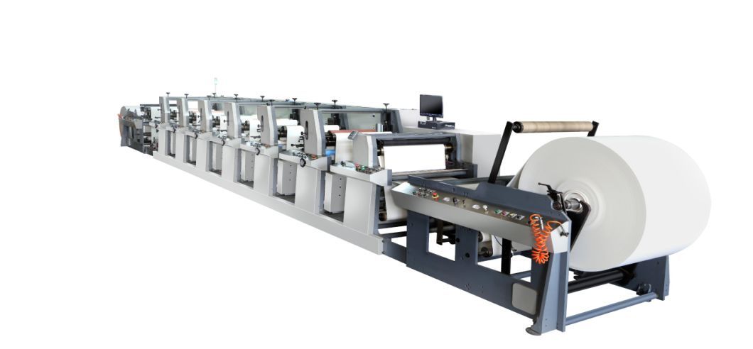 Web Paper/Woven Flexographic Printing Machine