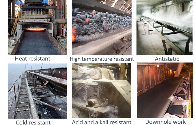 Horizontal Long-Distance Belt Conveyor System for Downhole Mining/Power Plant/Cement/Port/Chemical