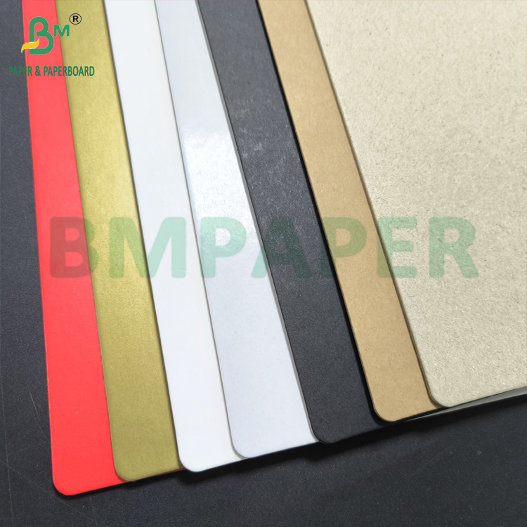 Colored Laminated Paperboard 1.5mm 2.0mm Grey Back for Folders and Boxes