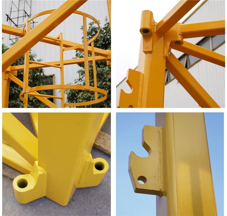 4.Tower crane steel struction details