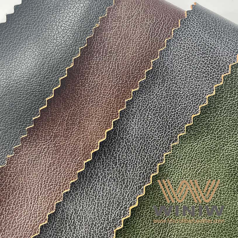 Bright Appearance Faux Microfiber Leather For Garments