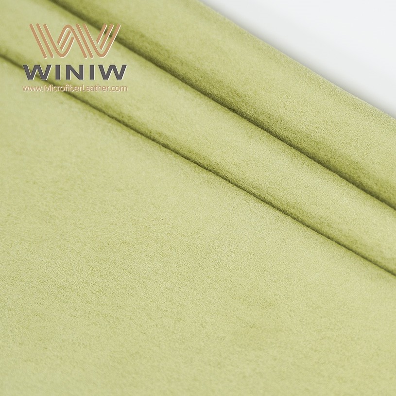 Stain-Resistant Micro PU Suede Synthetic Suede Leather Material For Show Cases
