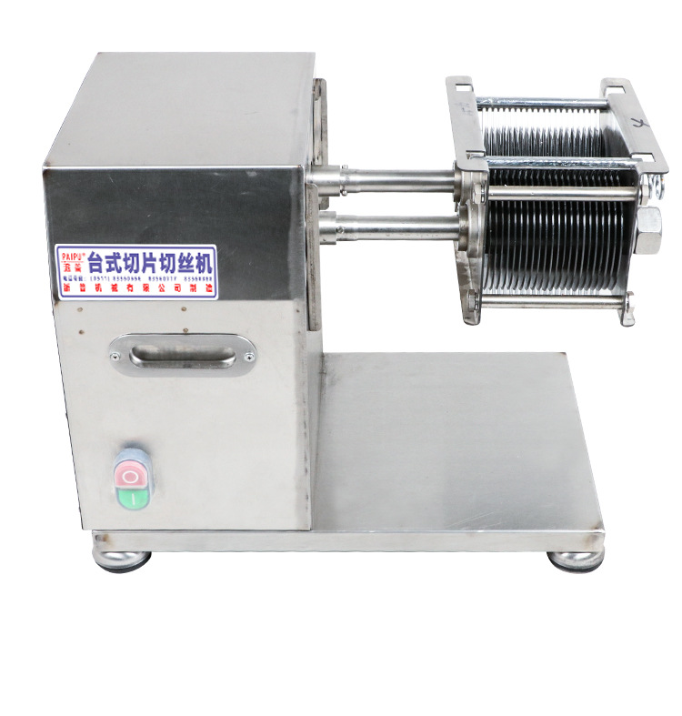 Fully automatic fresh meat dicing machine commercial chicken tenderloin strips cooked meat braised meat cube cutting machine