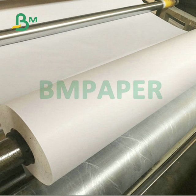 42gr 45gr Uncoated Greyish White Plotter Paper For Clothes 152cm 160cm Width 