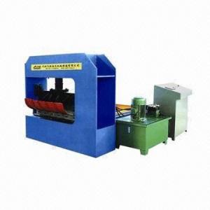 China Roofing sheet crimp machine with 1,000 to 1,250mm feeding widths on sale 