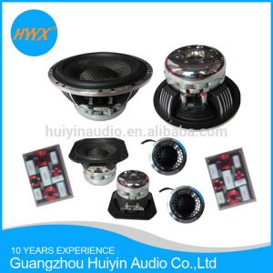 China 3-way 6.5 Car Component Speaker / 6.5 car audio speakers on sale 