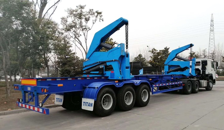 Container sidelifter box loader with minimum capacity 37 Tons