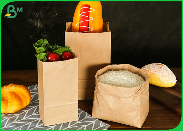 40gsm 50gsm Brown Kraft Paper foodgrade for Shopping Bags Making 