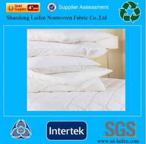 China 30g white color pillow case nonwoven in home textile on sale 