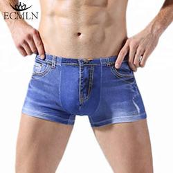 Seamless Jeans Man Boxer and Underwear Boxer Shorts for Men Ropa Interior De Hombres Cuecas PARA Homens Slip Pour Hommes