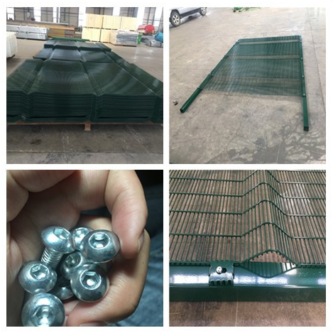 Factory Supply Powder Coated Galvanized Anti Climb 358 Security Fencing