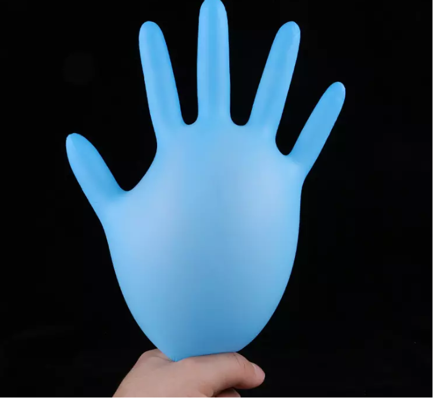 Safe Disposable medical nitrile glove / Vinyl Latex Examination Medical Gloves