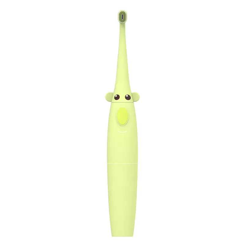 Cute Cartoon Animal Shape Sonic Electric Toothbrush Colorful For Kids