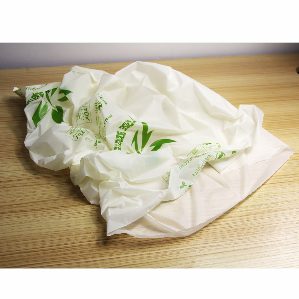 Portable Pet Degradable Grocery Garbage Rubbish Printed Plastic Garbage Shopping Tube Bag Bags On Roll