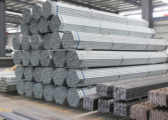 Galvanized steel pipe Bend tube Round and Square pipe Rectangular steel tube Black steel pipe factory 1
