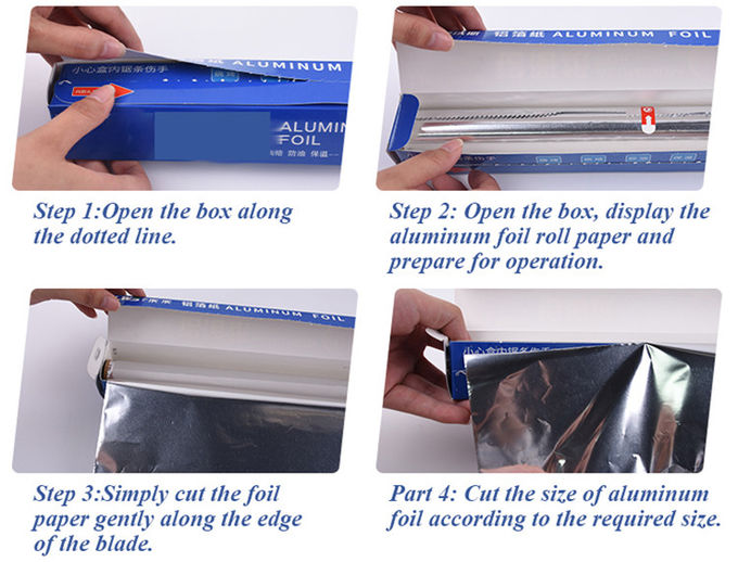 Household Aluminum Foil Roll for Cap/Heat/Hot Seal/Lidding/Yogurt Lids/Dairy Packaging/Food Wraping Foil