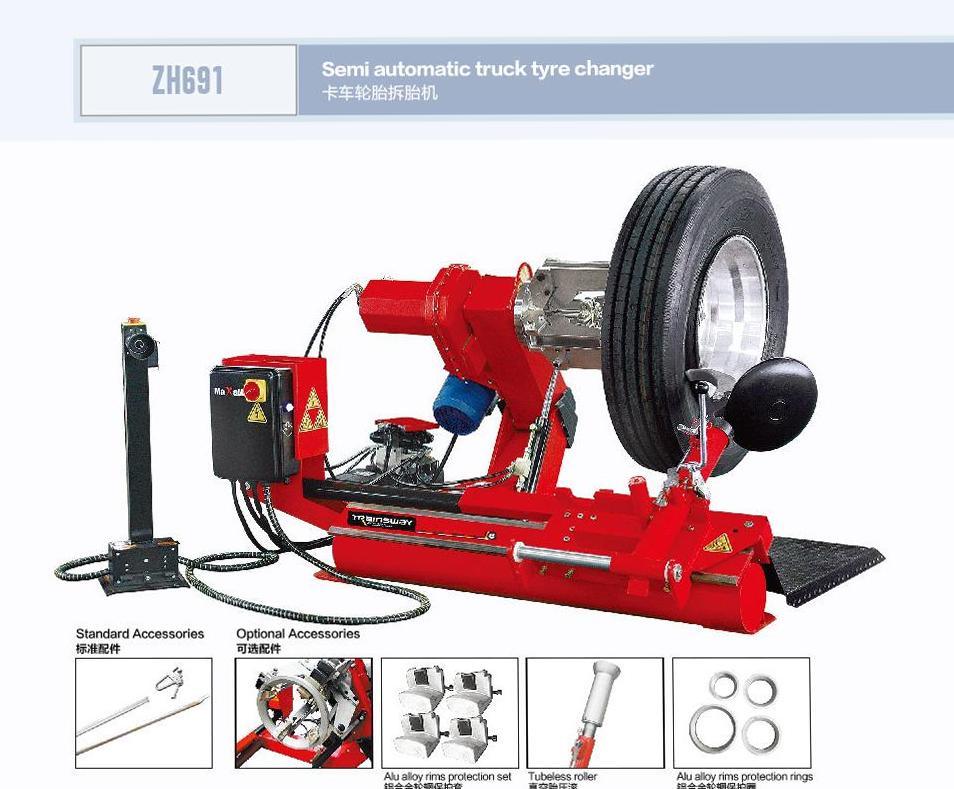 Semi Automatic Truck Tire Changing Tyre Changer (ZH691)