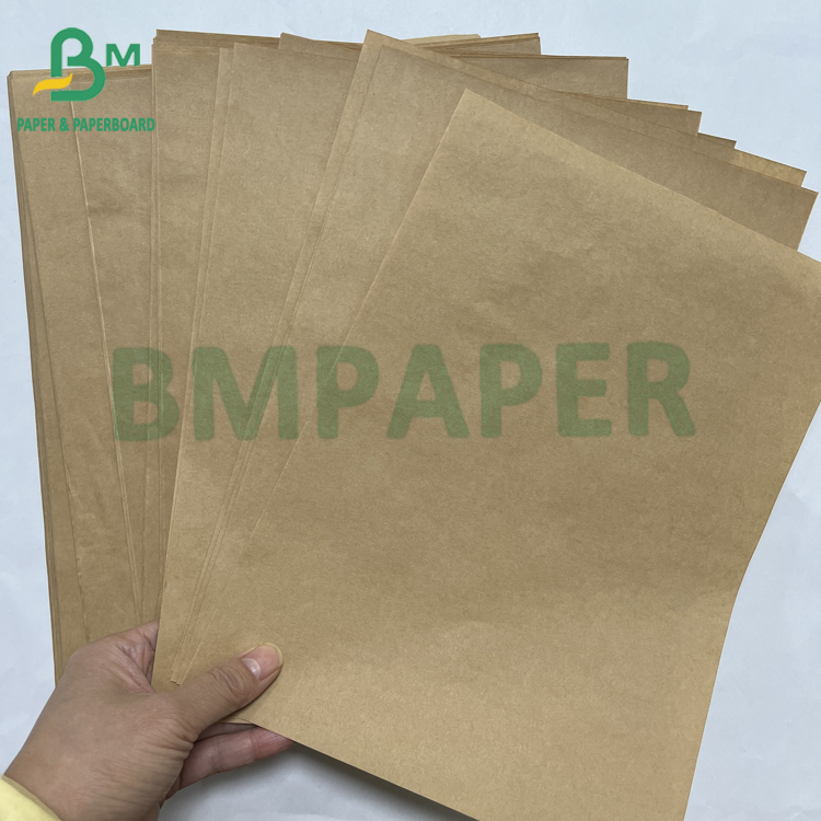 70gsm 90gsm Semi Extensible Brown Kraft Paper For Packaging Bag