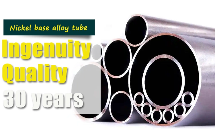 Monel 400 K500 Nickel Alloy Tube Inconel 625 601 718 Hastelly C276 C22 B3 Seamless Pipe