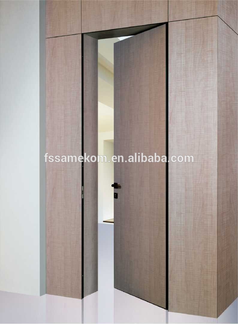 Italy Desgins Cool Aluminum Frame Hidden Front Doors System