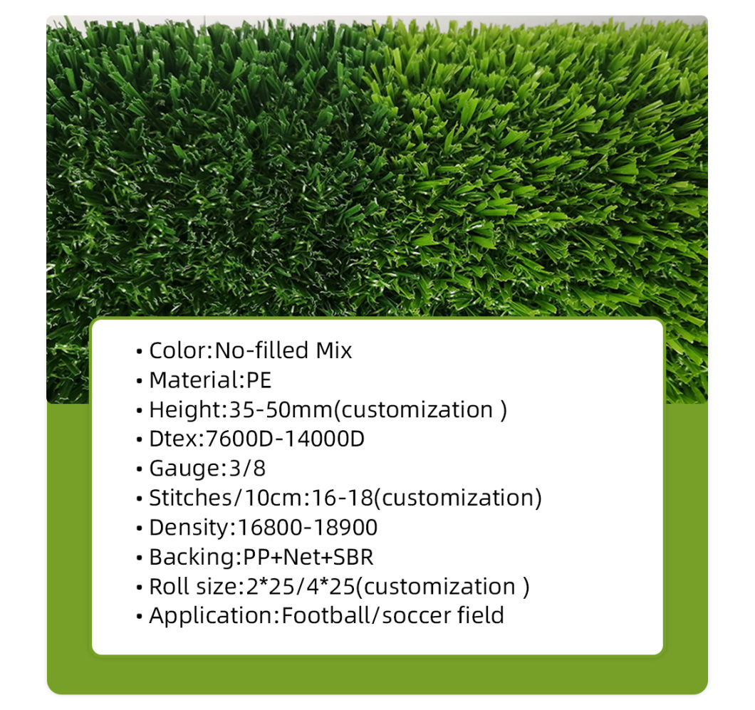 Professional Soccer Field Synthetic Lawn Putting Green Football Artificial Turf Grass